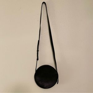 Madewell Black Circle Leather Purse